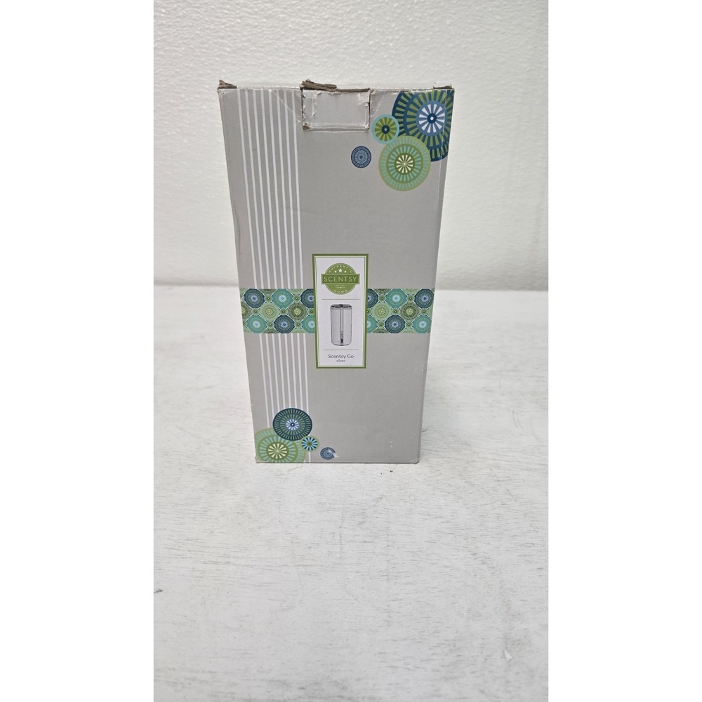 Scentsy Go Silver Portable Cordless LED Light System